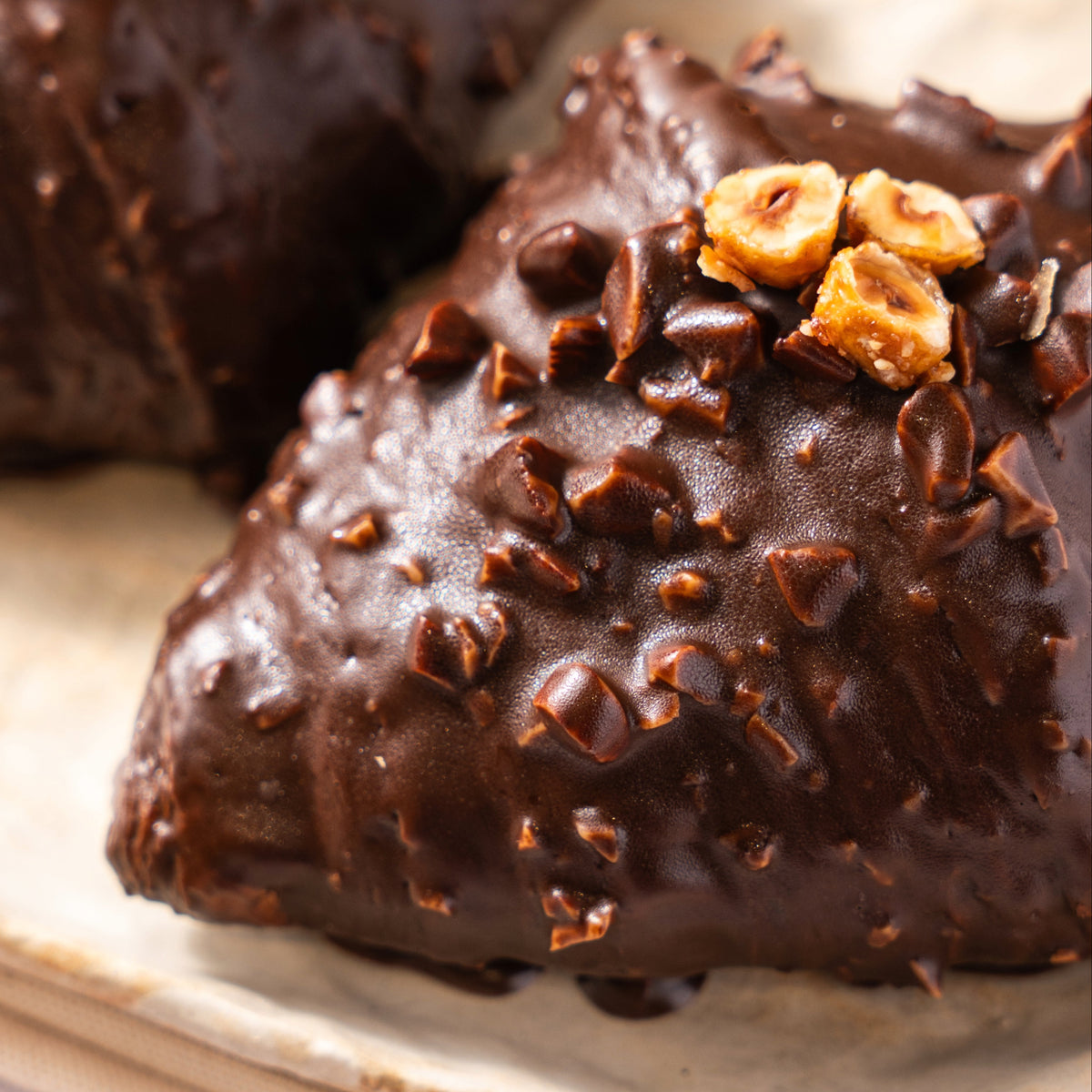 Hazelnut Rocher Croissant