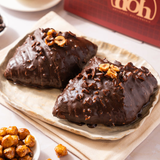 Hazelnut Rocher Croissant