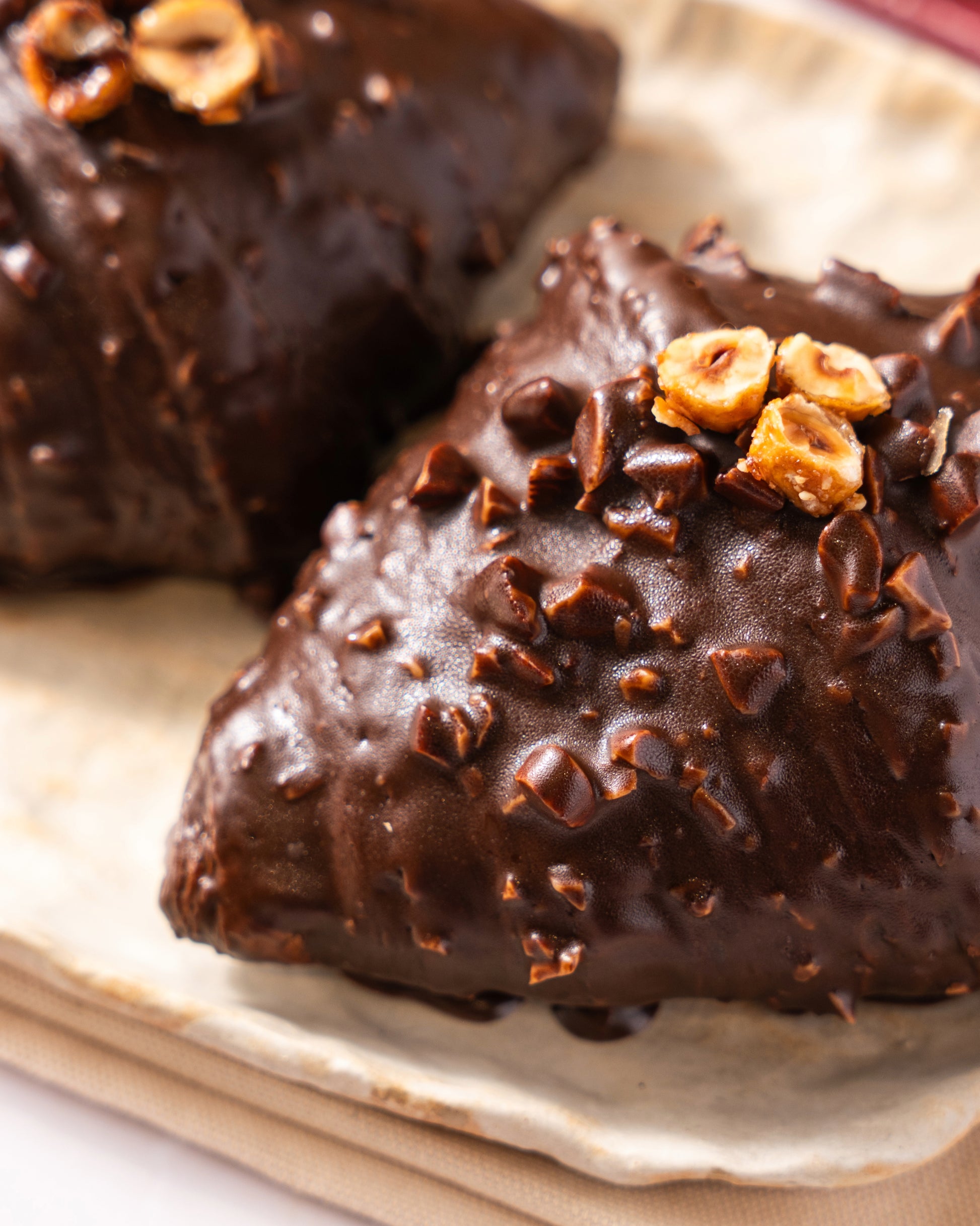 Hazelnut Rocher Croissant