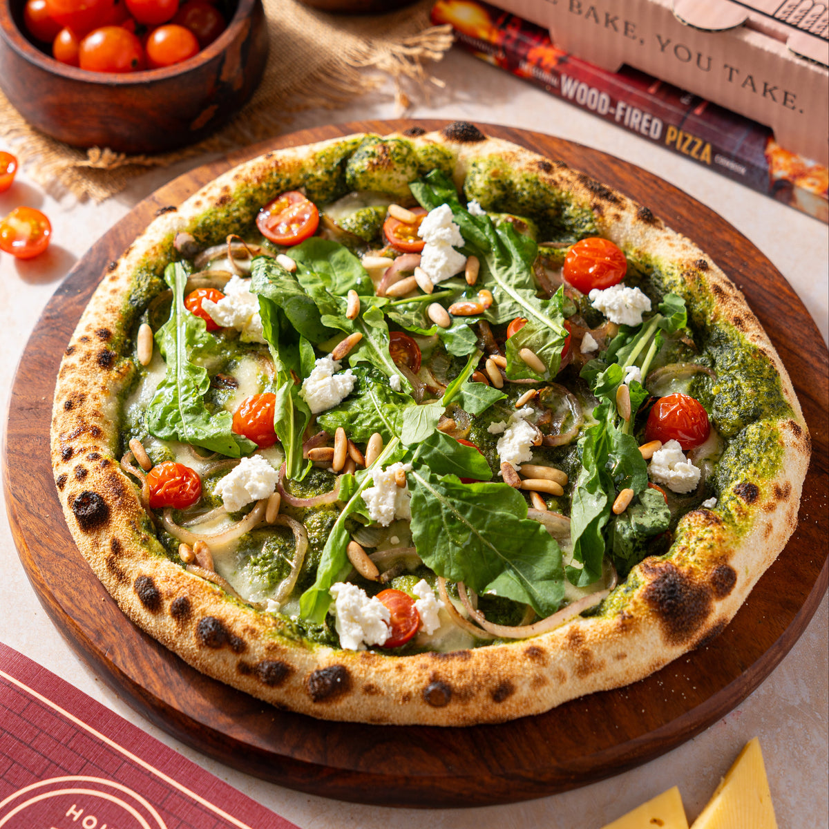 The House Pesto Pizza