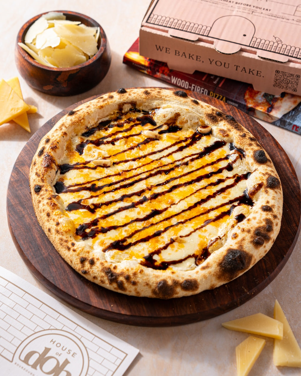 QUATTRO FORMAGGI PIZZA