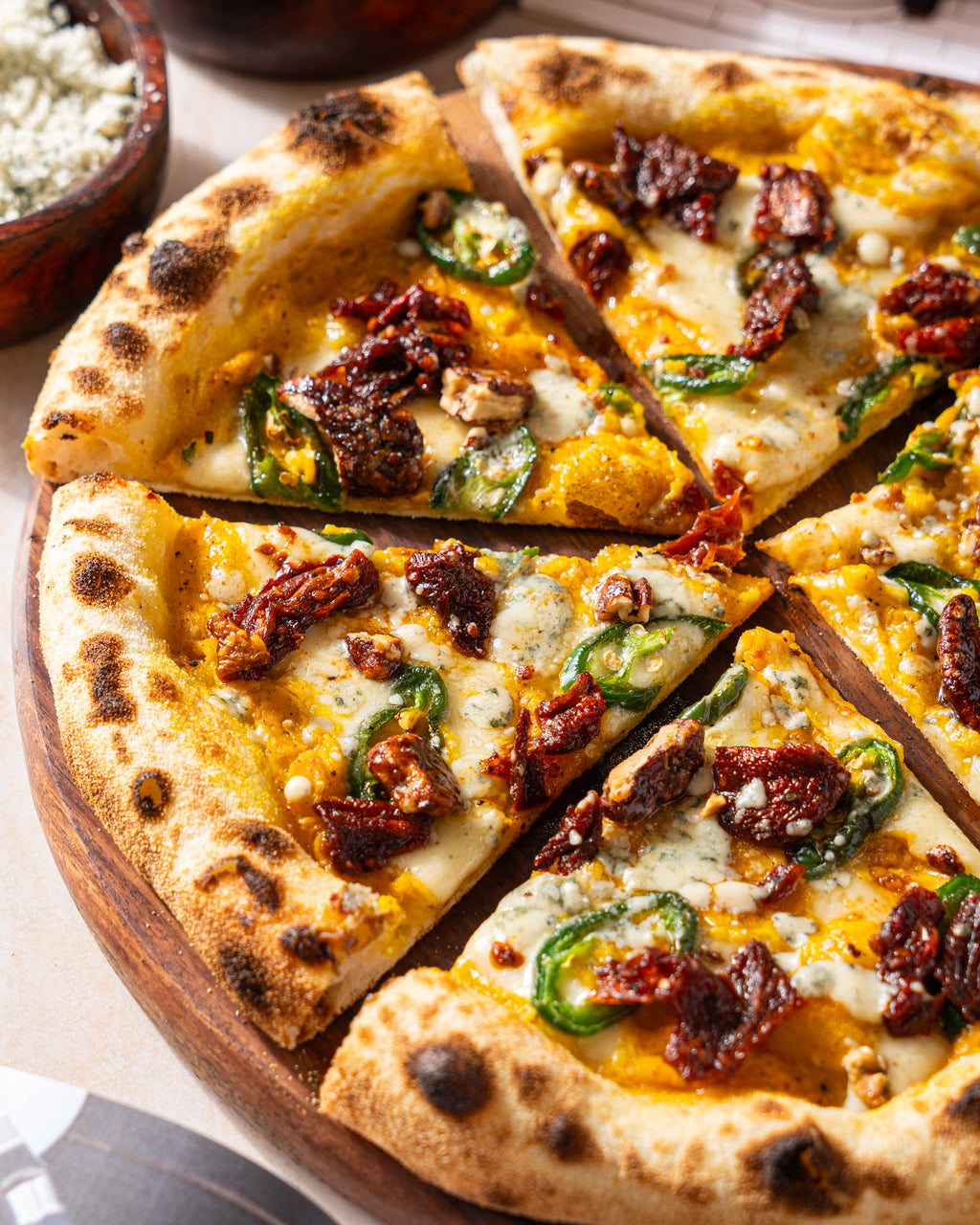Pumpkin & Blue Cheese Pizza
