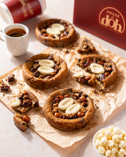 XL Salted Caramel & Pecan Fudgy Tart Brookie