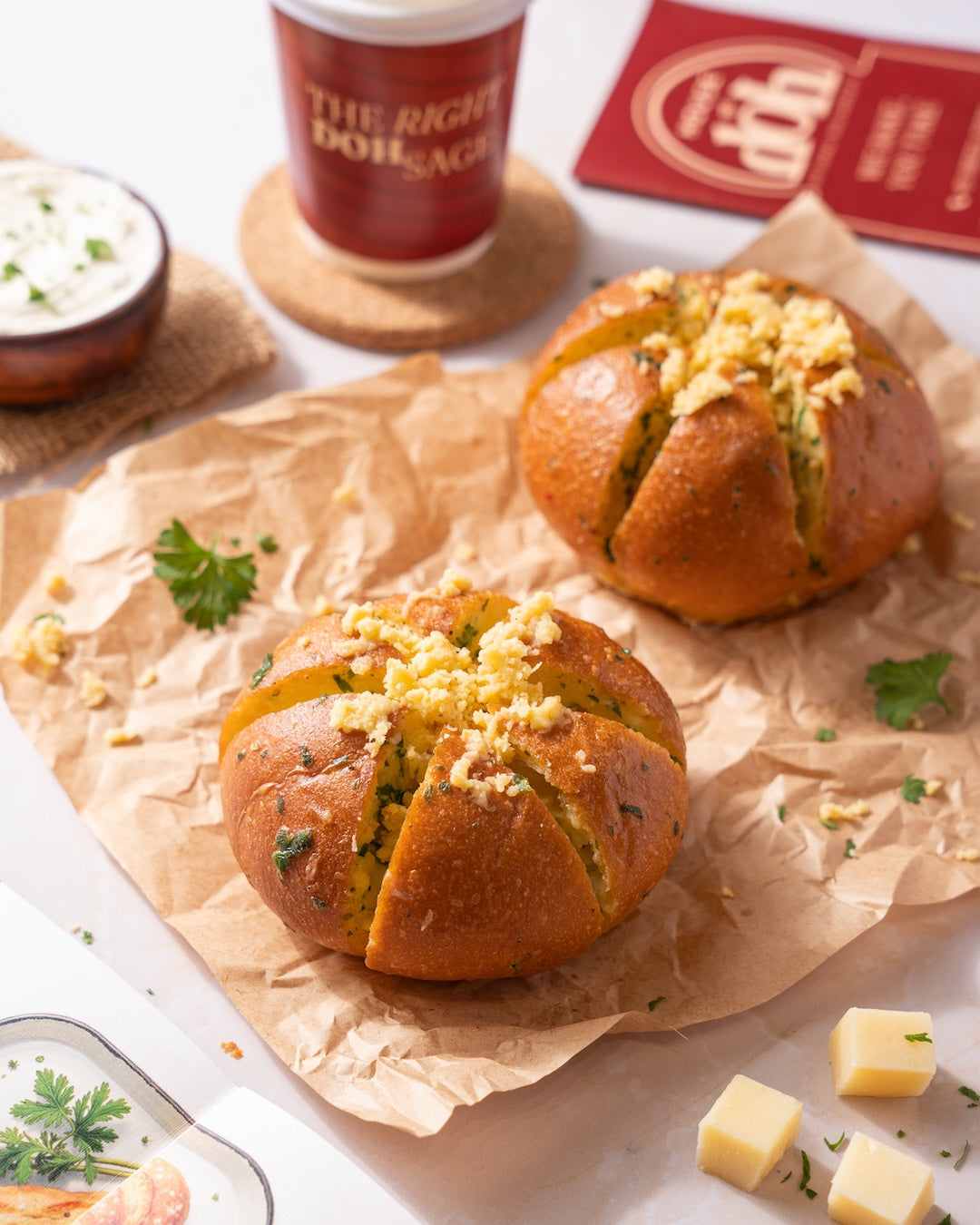 Korean Cream Cheese Bun
