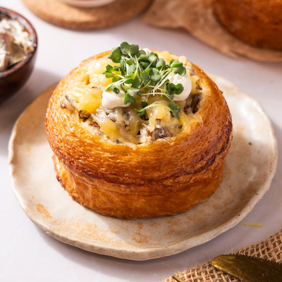 Mushroom Flaky Delight