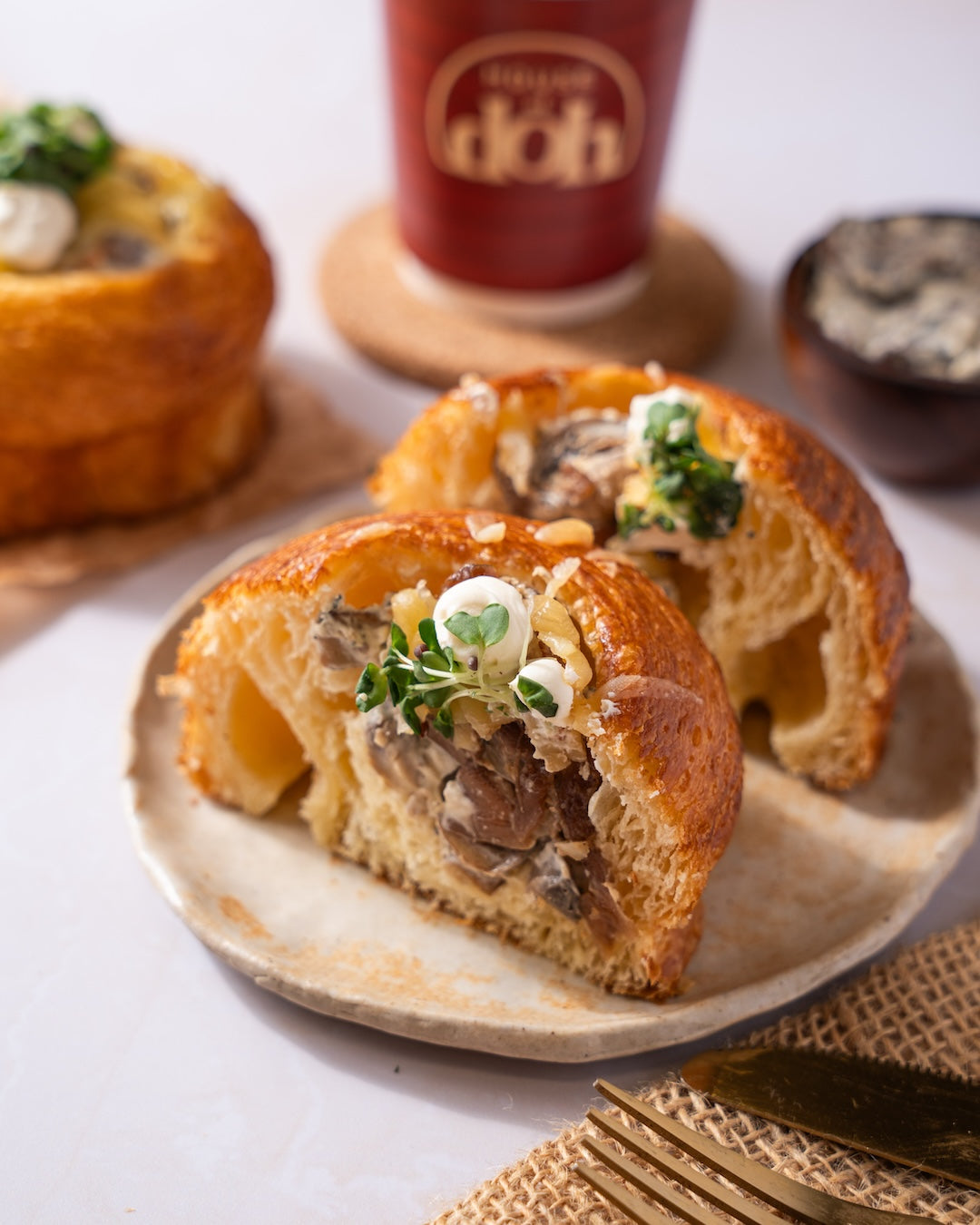 Mushroom Flaky Delight